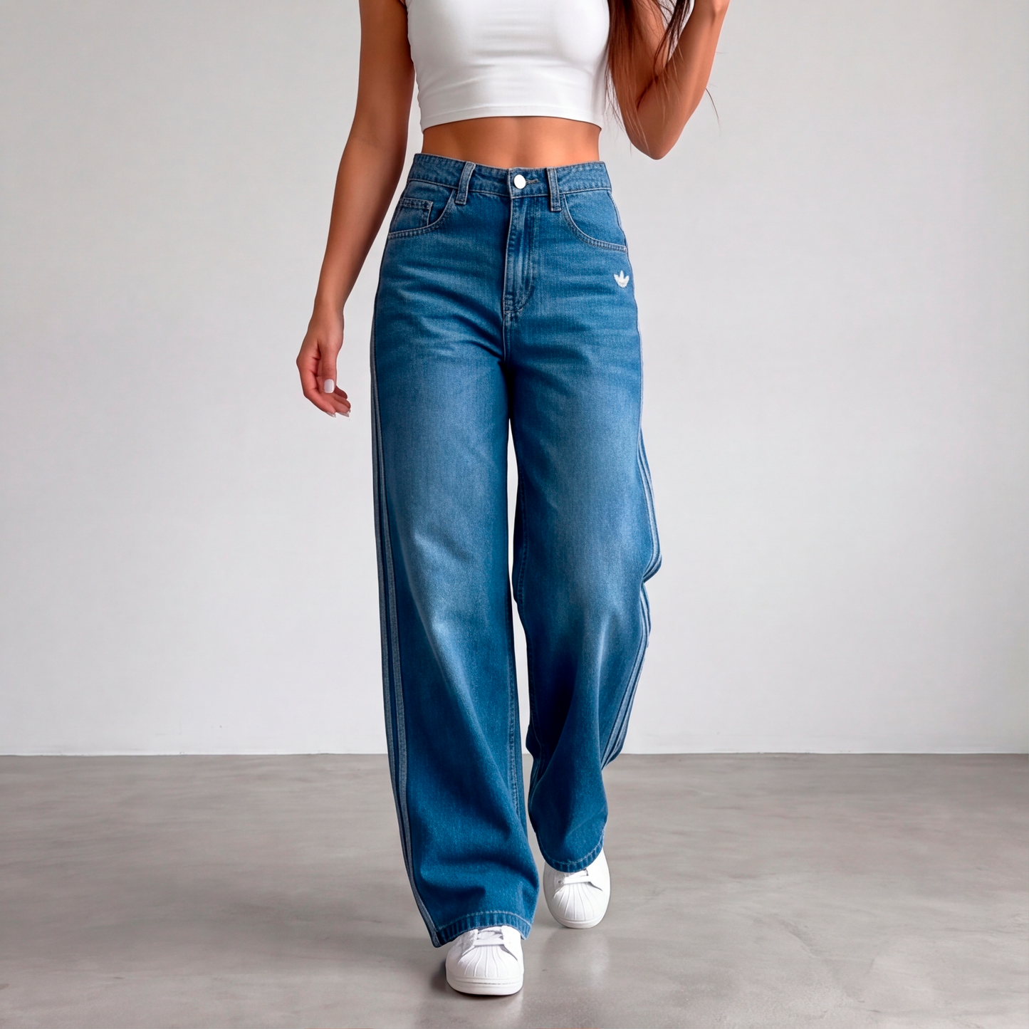 Jeans Mujer Tiro Alto