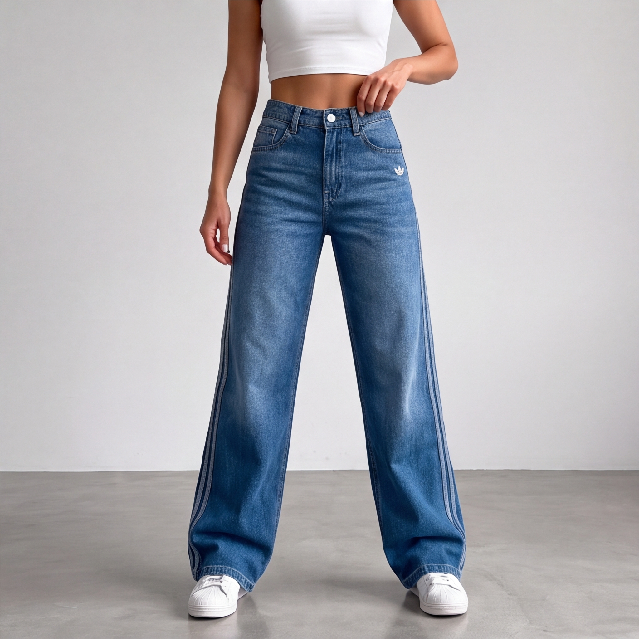 Jeans Mujer Tiro Alto